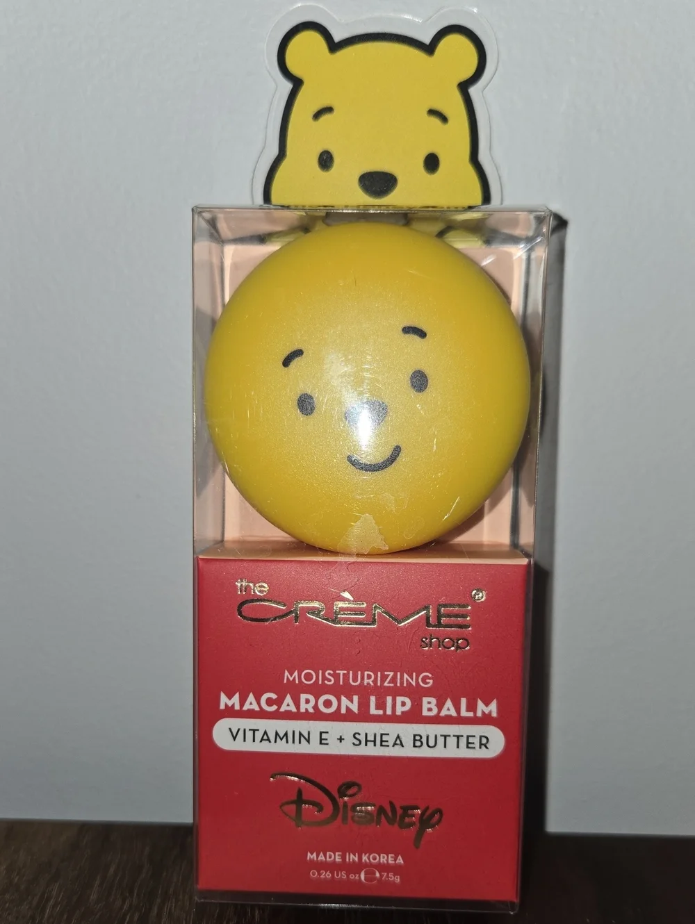 Creme Shop x Disney Winnie The Pooh Macaron Lip Balm Lemon Honeycomb